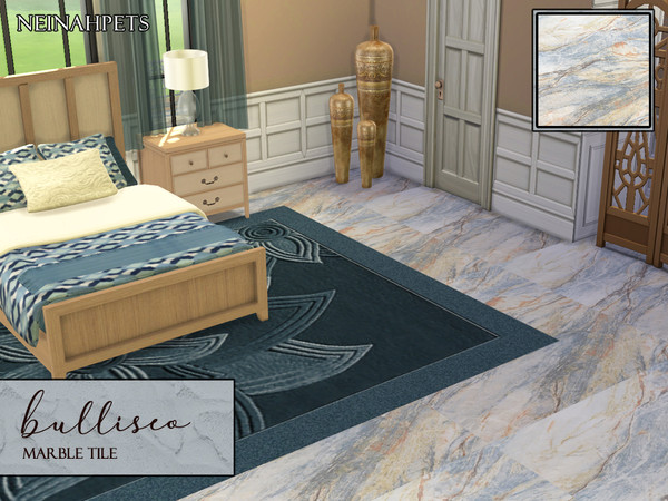 Sims 4 Bulliseo Marble Tiles by neinahpets at TSR