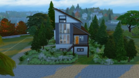Wooded Lofted Home by Vulpus at Mod The Sims