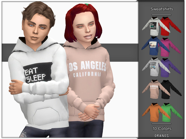 Sims 4 Sweatshirts by OranosTR at TSR