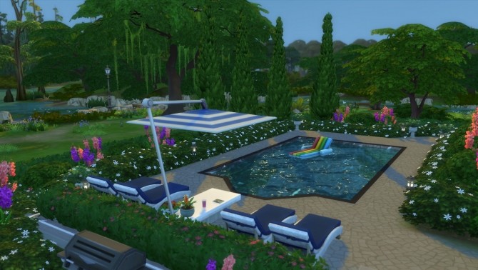 Sims 4 Horizon Estate No CC by wouterfan at Mod The Sims