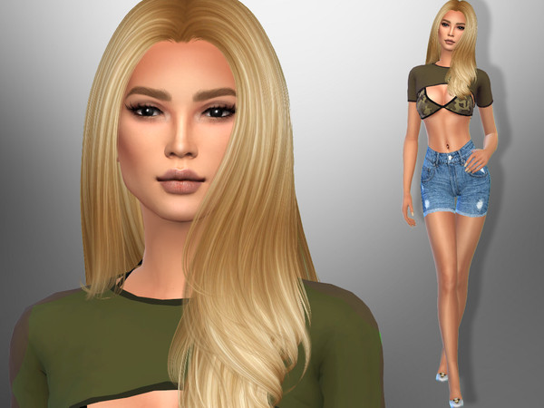Sims 4 Amber Linder by divaka45 at TSR