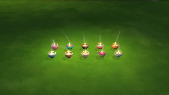 Sims 4 Monster Repellent Citronella Candle by Teknikah at Mod The Sims