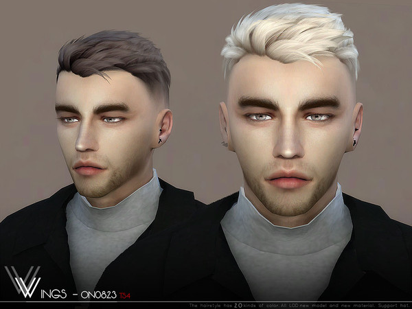 Sims 4 ON0705 hair by wingssims at TSR