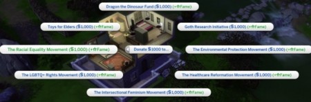 Political Causes Have Realistic Names by yourlocalstarbucksaddict at Mod The Sims