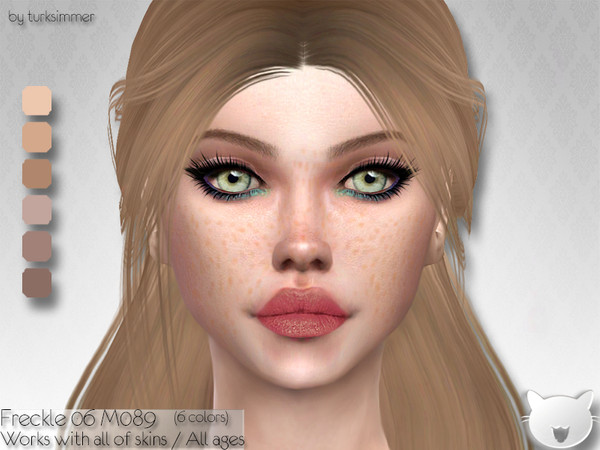 Sims 4 Freckle 06 M089 by turksimmer at TSR