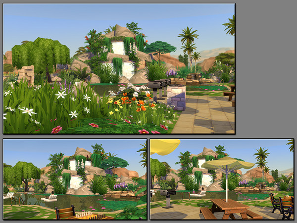 Sims 4 MB Jungle Aqua Park by matomibotaki at TSR