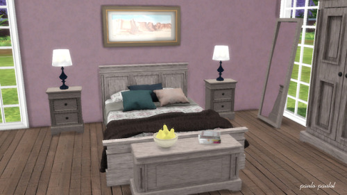 Sims 4 Spring Bedroom at Paulo Paulol