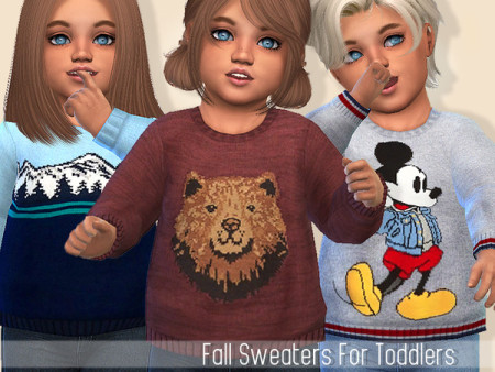Fall Sweaters For Toddlers by Pinkzombiecupcakes at TSR
