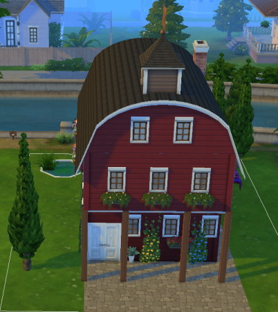 Refurbished Barn Starter Home by kaching12 at Mod The Sims