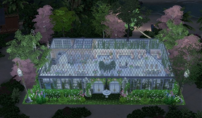 Sims 4 THE TIGER LILY restaurant at Paradoxx Sims