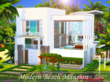 Modern Beach Mansion by Runaring at TSR