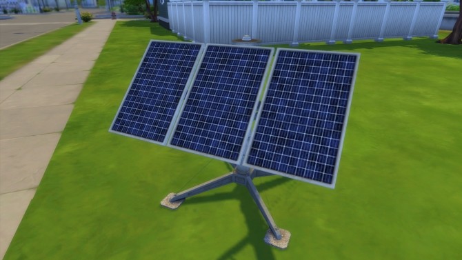 Sims 4 Functional solar panels and water heater by Sigma1202 at Mod The Sims