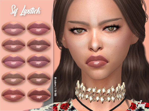Sims 4 IMF Sif Lipstick N.196 by IzzieMcFire at TSR