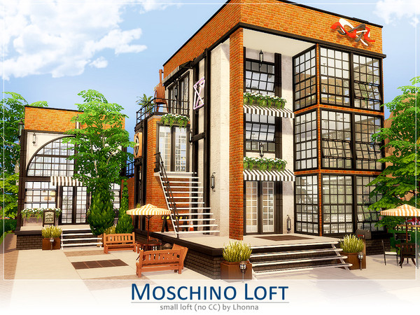 Sims 4 Moschino Loft by Lhonna at TSR
