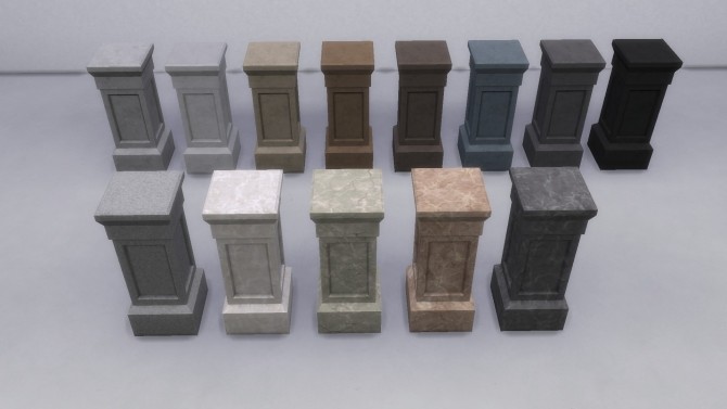 Sims 4 Baluster Rail Fence by TheJim07 at Mod The Sims