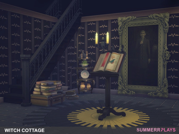 Sims 4 Witch Cottage by Summerr Plays at TSR