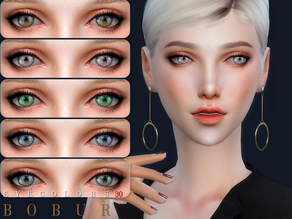 Sims 4 Eyecolors 30 by Bobur3 at TSR