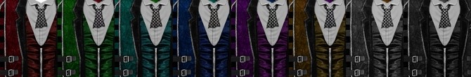 Sims 4 Mad Hatter Gothic Outfit and Hat Conversion by HIM666 at Mod The Sims