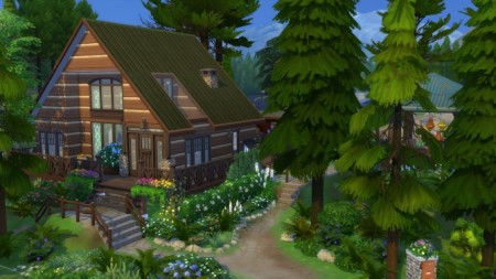 Peaceful Cottage with a Sauna by suojatti at Mod The Sims