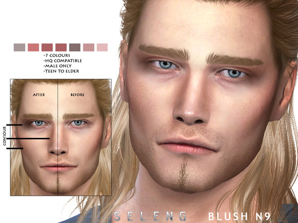 Sims 4 Blush N9 by Seleng at TSR