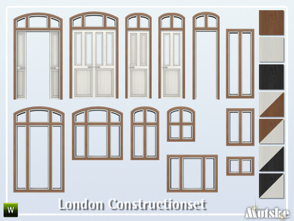 Sims 4 London Construction set Part 2 by mutske at TSR