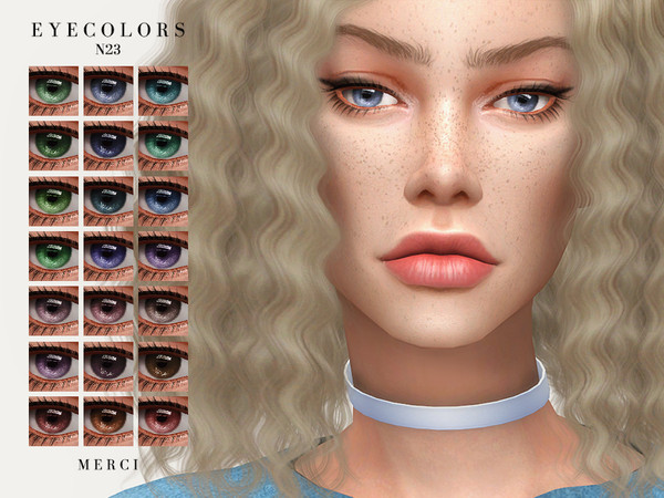 Sims 4 Eyecolors N23 by Merci at TSR