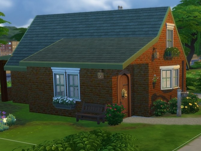 Sims 4 Winterbourne Lodge at KyriaT’s Sims 4 World