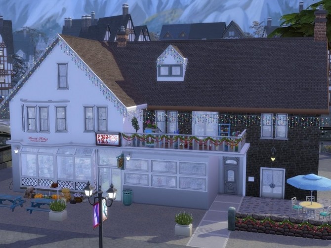 Sims 4 Bakers Grocery Store at KyriaT’s Sims 4 World