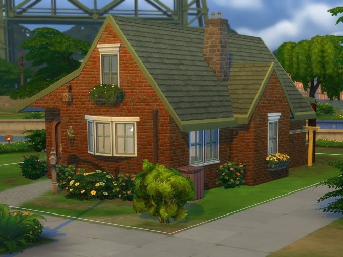 Sims 4 Winterbourne Lodge at KyriaT’s Sims 4 World