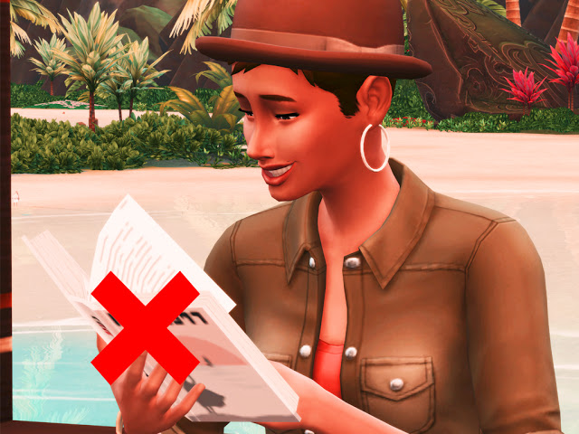 Sims 4 No Autonomous Read Books at MSQ Sims