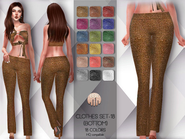 Sims 4 Clothes SET 18 (BOTTOM) BD83 by busra tr at TSR