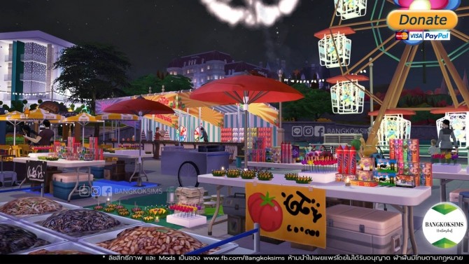 Sims 4 Loy Kratong Festival 2019 (P) at BangkokSims