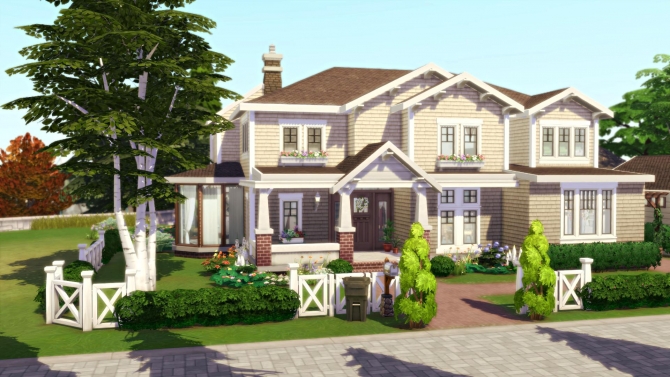 Family life house by Tiphaine Sims at L’UniverSims » Sims 4 Updates