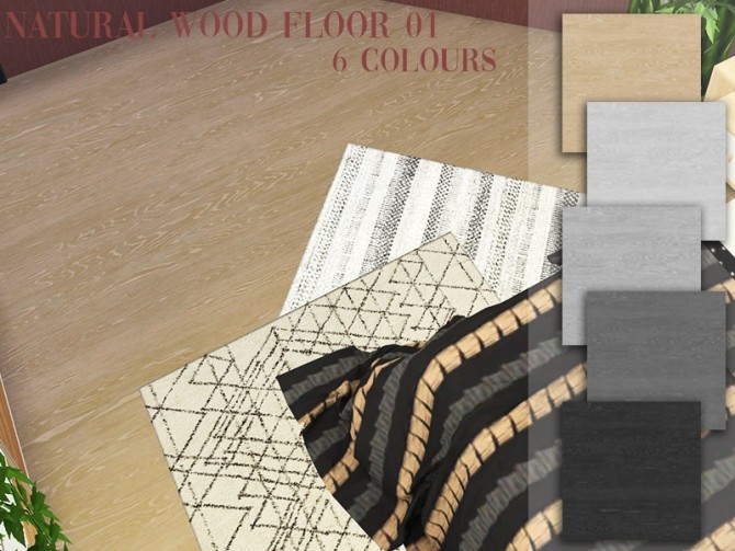 Sims 4 Natural wood floor 01 at Celinaccsims