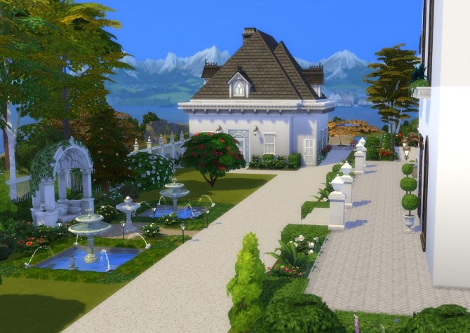 Sims 4 Mansion Kolthoven by BrigitteV at Mod The Sims