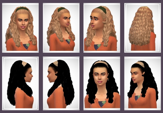 Curls Hair Band At Birksches Sims Blog Sims 4 Updates