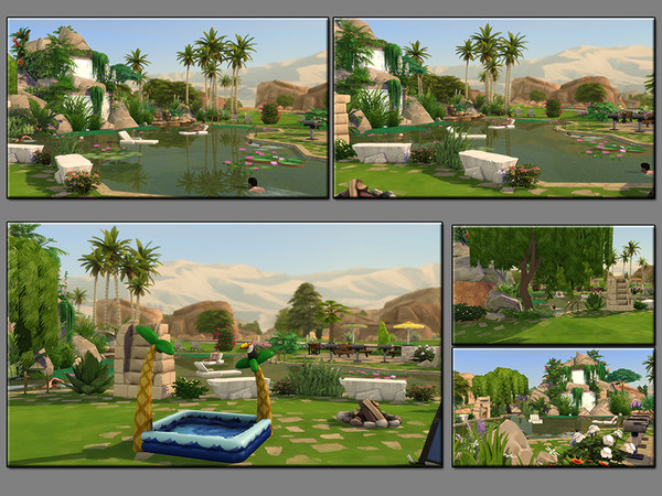 Sims 4 MB Jungle Aqua Park by matomibotaki at TSR