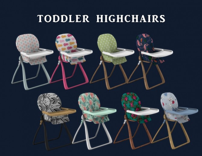 Sims 4 Highchair V2 at Leo Sims