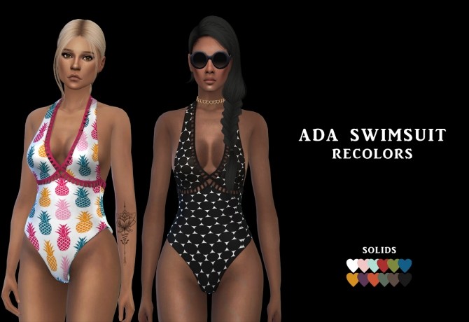 Sims 4 Ada Swimsuit Rc at Leo Sims