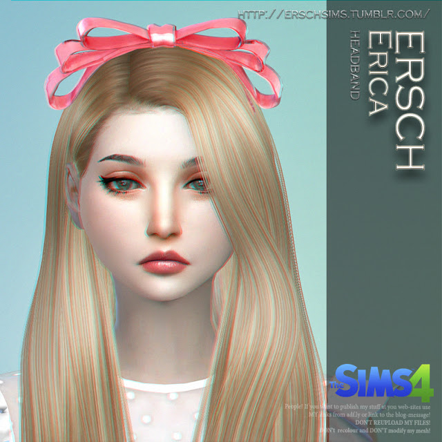 Sims 4 Erica Headband at ErSch Sims
