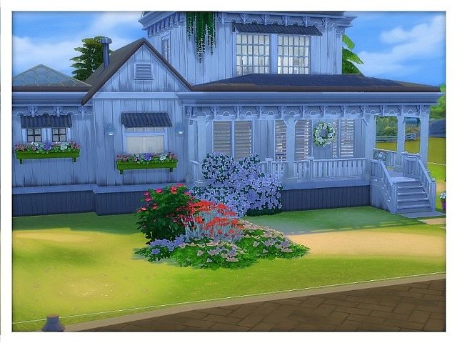 Sims 4 Strandgut house by Oldbox at All 4 Sims