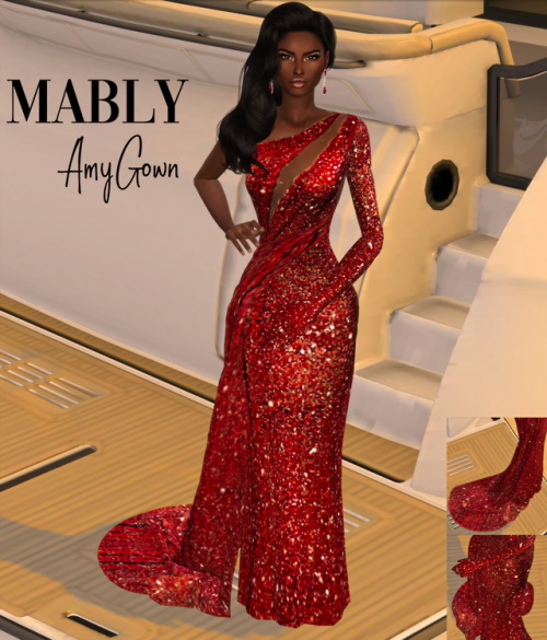 Sims 4 AMY GOWN at Mably Store