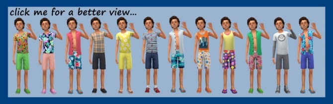 Sims 4 BASE GAME BELTED SHORTS (CM) at Sims4Sue