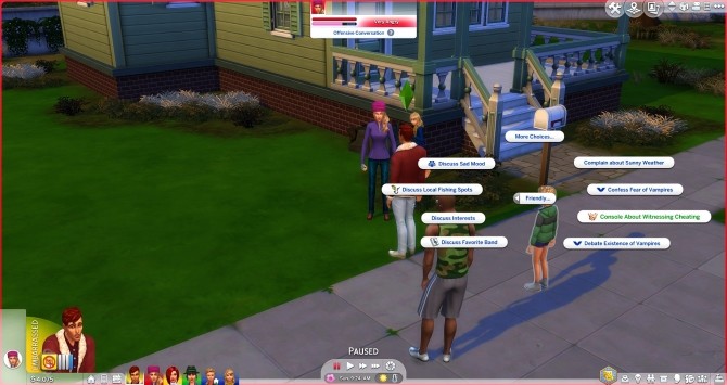 Sims 4 The Realistic Reactions Mod by scaldwellhu at Mod The Sims