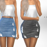 Leather Pants by NataliMayhem at TSR » Sims 4 Updates