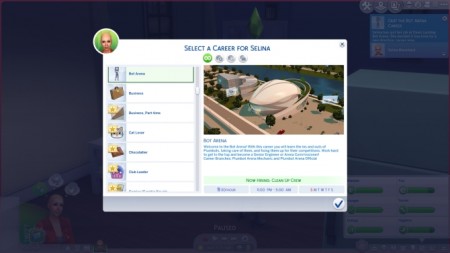 TS3 Bot Arena Career for TS4 by claudiasharon at Mod The Sims