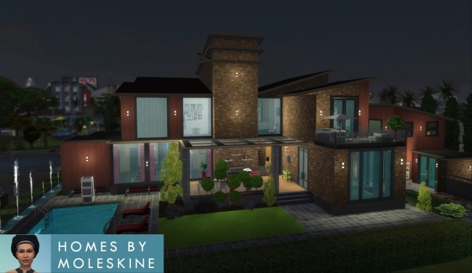 Sims 4 Thelonius house by moleskine at Mod The Sims