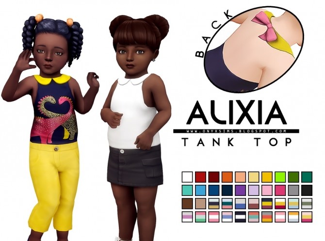 Sims 4 Alixia Tank Top at Onyx Sims