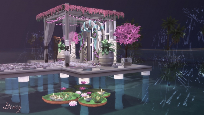 Beach Wedding venue at GravySims » Sims 4 Updates