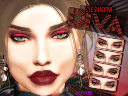 DIVA Eyeshadow by eGhourl at TSR